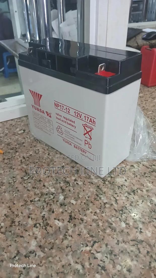 Yuasa 12v 17ah Lead Rechargeable Battery