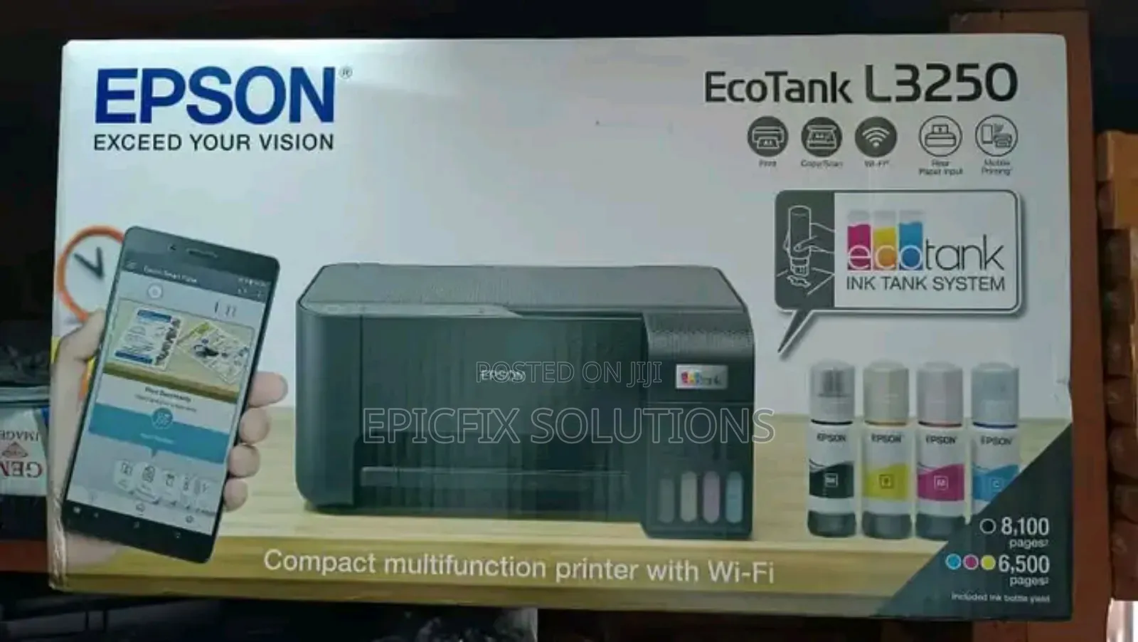 Say Goodbye to Expensive Printer Maintainance and Inks L3250