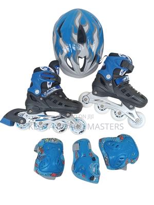 Hard Boot Skates With Rubber Wheels - thumbnail 2