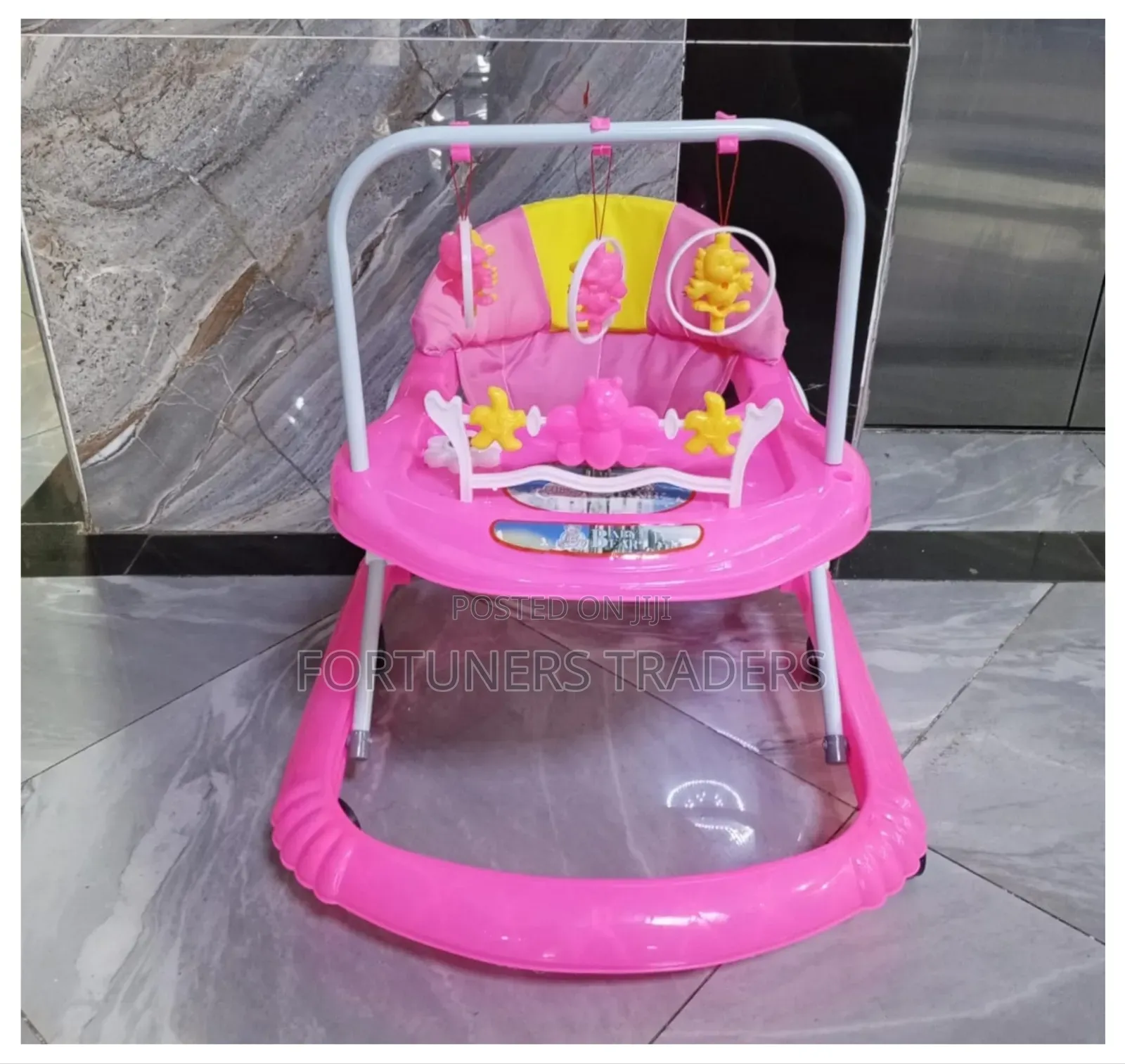 Foldable Baby Walker With Toys and Music