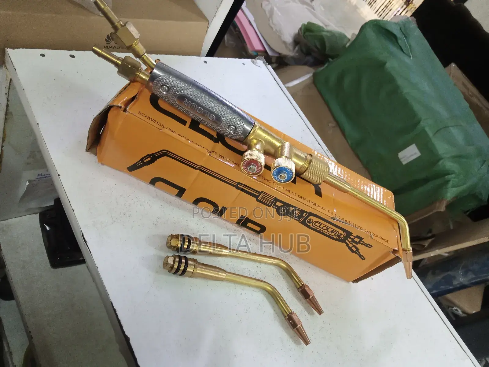 High Quality Gas Welding Torch With 3 Welding Nozzles