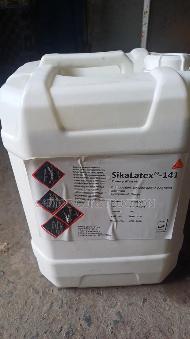 Water Resistant Bonding Agent And Mortar Admix Sikalatex 141