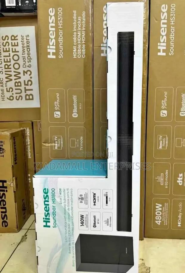 Hisense Soundbar Hs1800 140watts Soundbar