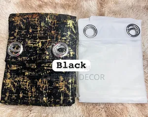 Black And Gold Curtains
