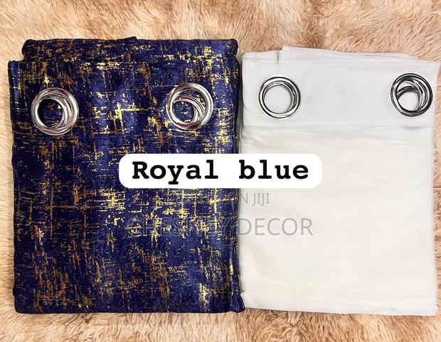 Royal Blue Curtains - main view