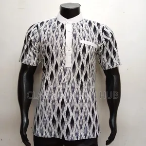 Ready Made Men White Ankara Shirts