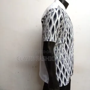 Ready Made Men White Ankara Shirts