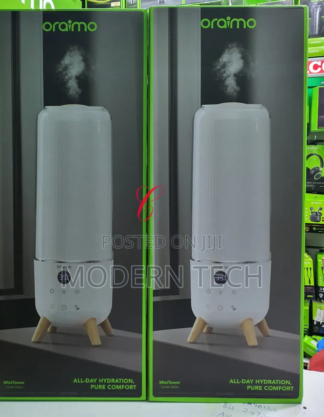 Oraimo Mist Tower Ohm-502a, 6l Humidifier
