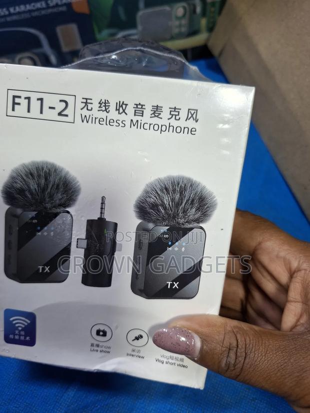 F11-2 Wireless Microphone System With Charging Case - main view