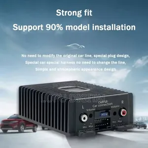 4-Channel Automotive DSP Hi-Fi Amplifier,