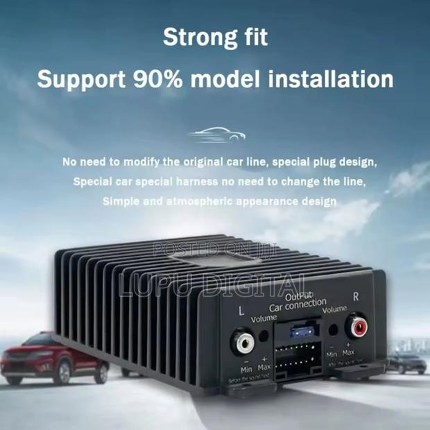 4-Channel Automotive DSP Hi-Fi Amplifier, - thumbnail 3