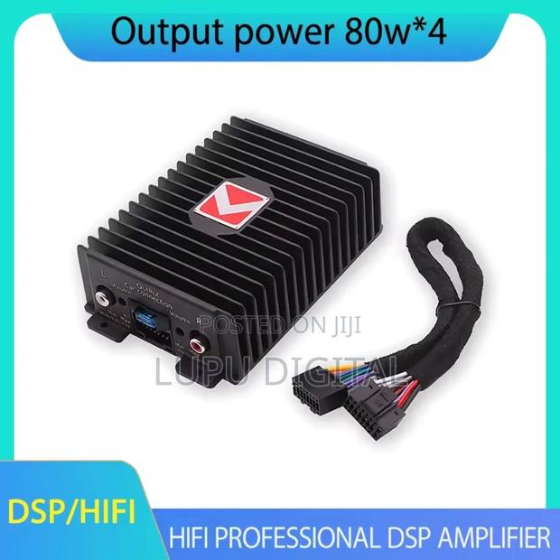 4-Channel Automotive DSP Hi-Fi Amplifier, - thumbnail 7