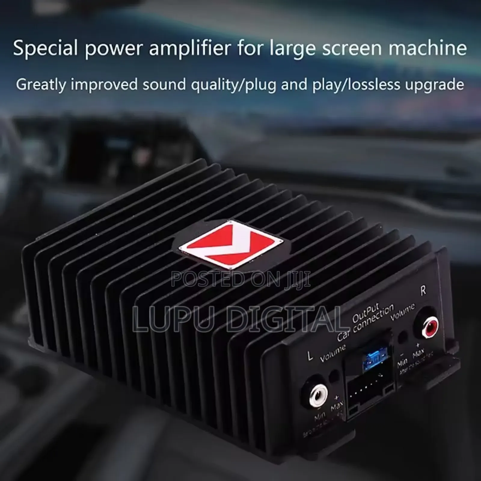4-Channel Automotive DSP Hi-Fi Amplifier,
