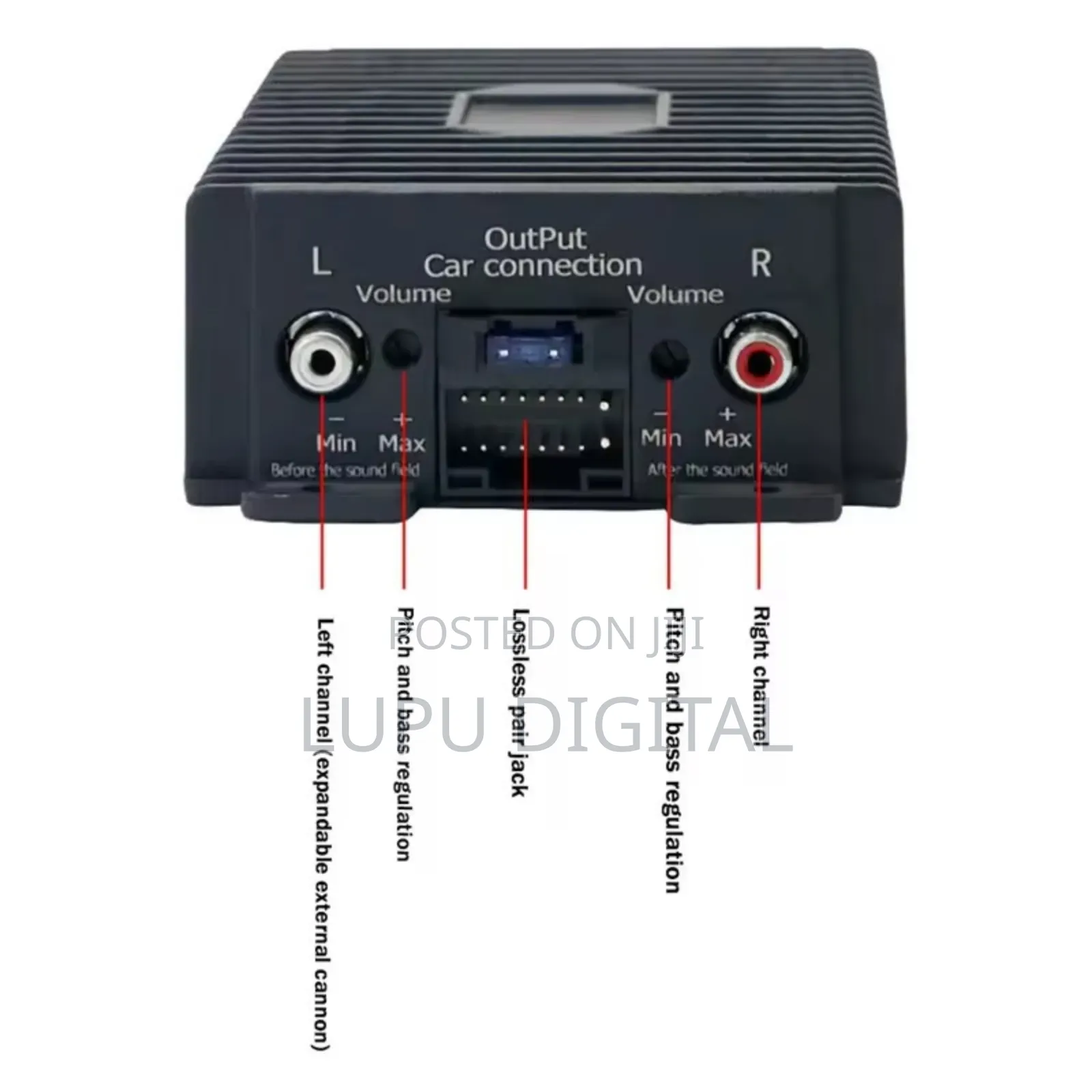4-Channel Automotive DSP Hi-Fi Amplifier,