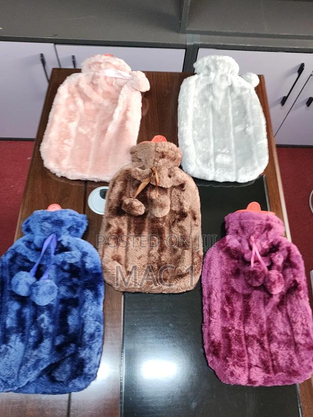 All Colours Hot Water Bottles Soft Fur - thumbnail 3