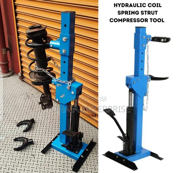 Hydraulic Spring Compressor Machine