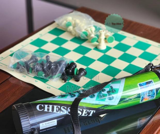 Canvas Chess Mat Great Tournament Chess Game - main view