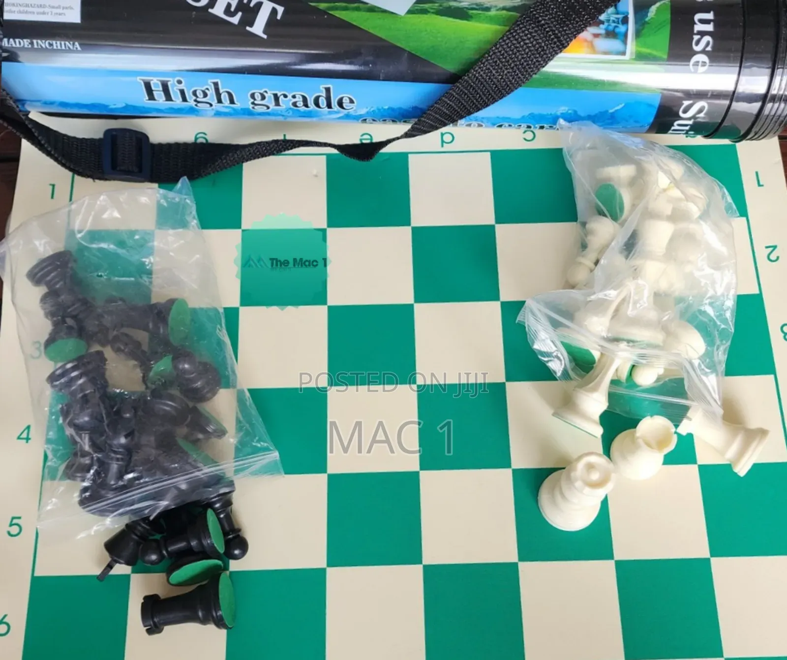 Canvas Chess Mat Great Tournament Chess Game