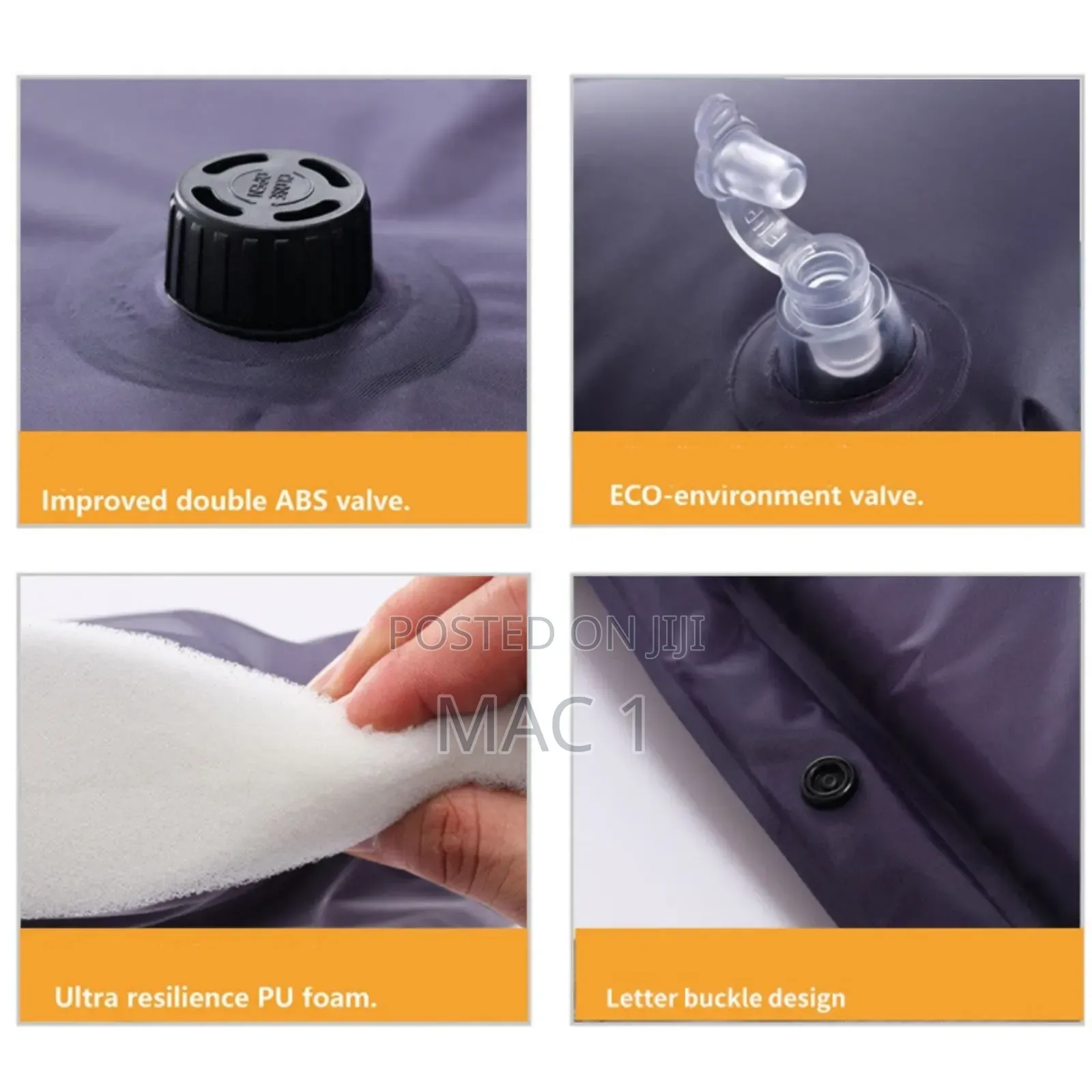 Self Inflating Foldable Sleeping Bag With Pillow