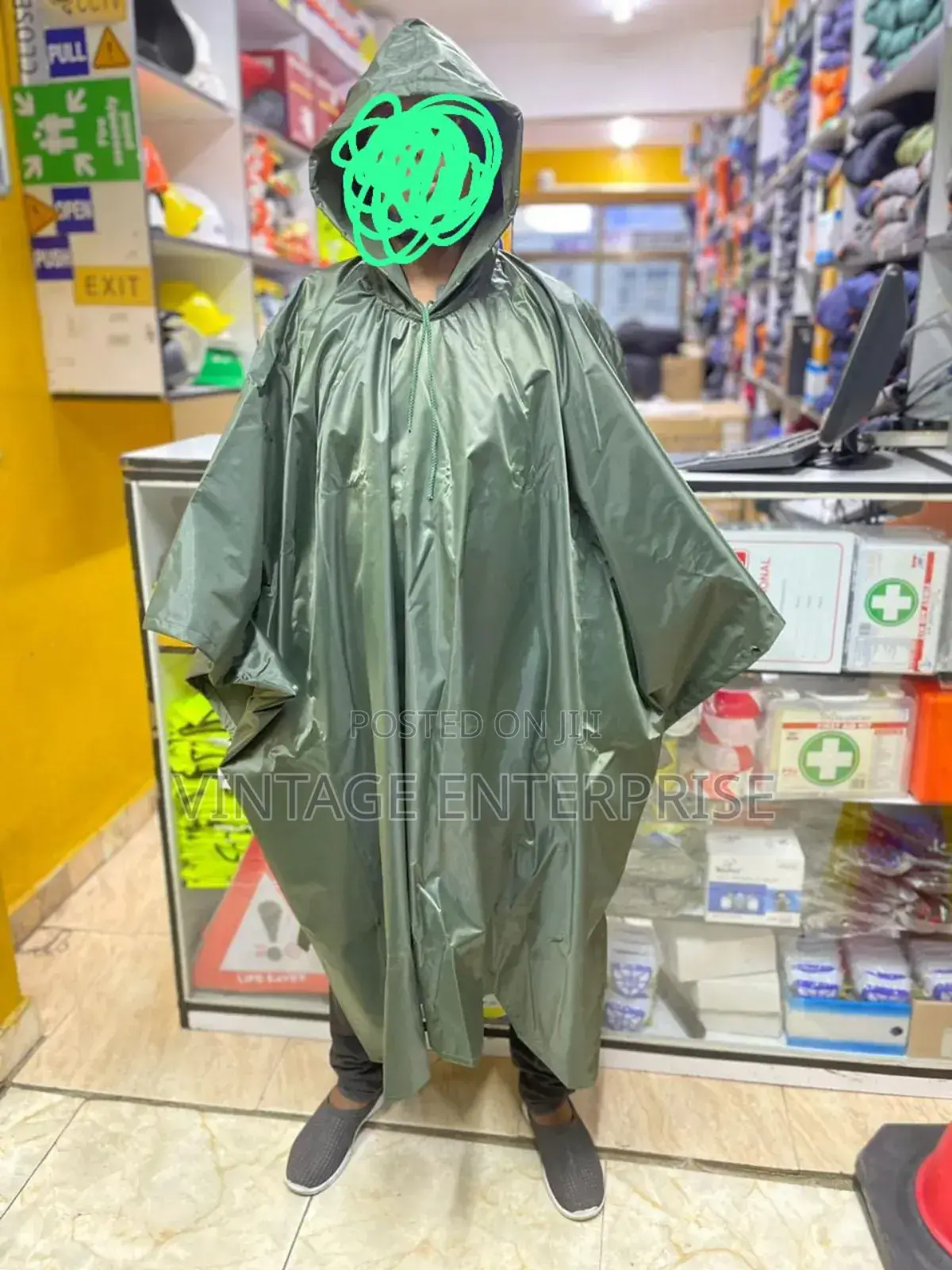 Poncho Rain Coat