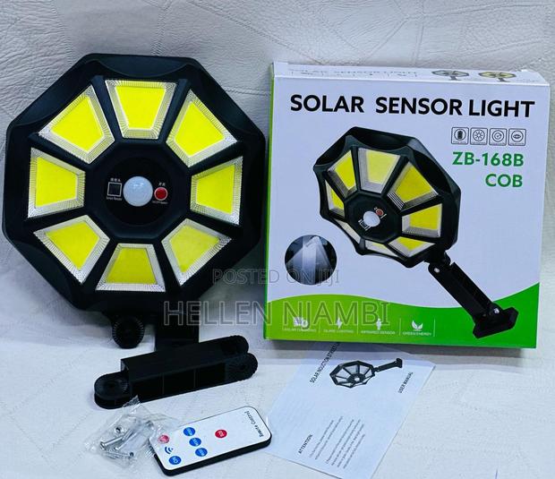 Solar Outdoor Light 100w With Motion Sensor - main view