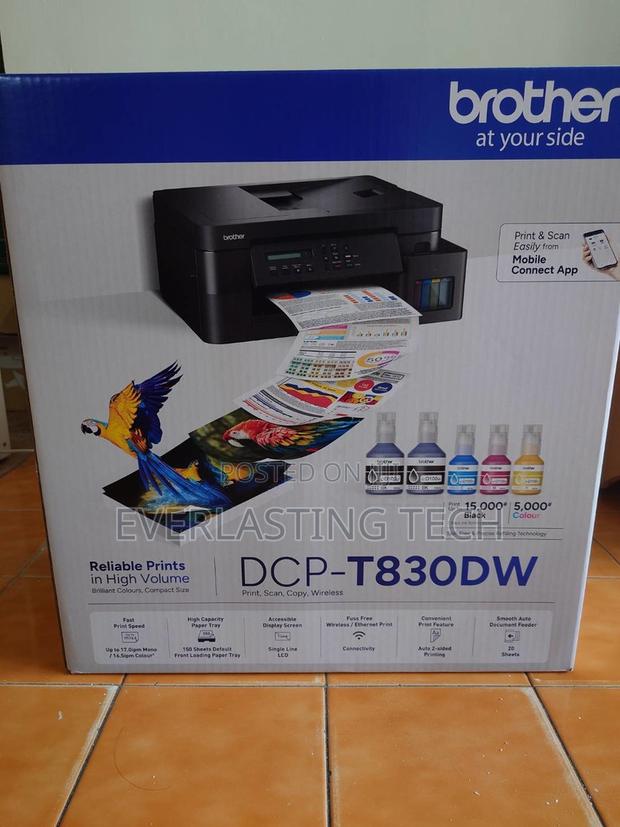 Brother DCP-T830dw Ink Tank Printer - main view