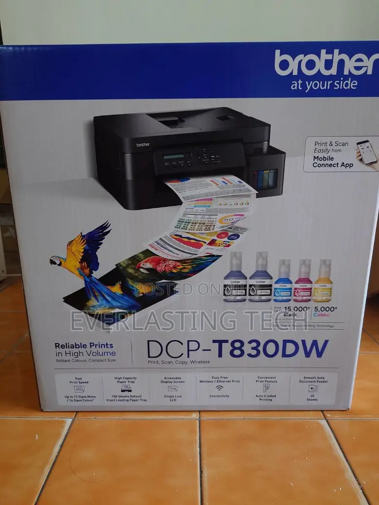Brother DCP-T830dw Ink Tank Printer