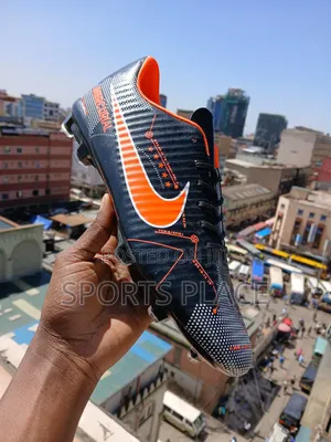 Affordable Mercurial Football Boots Orange and Black