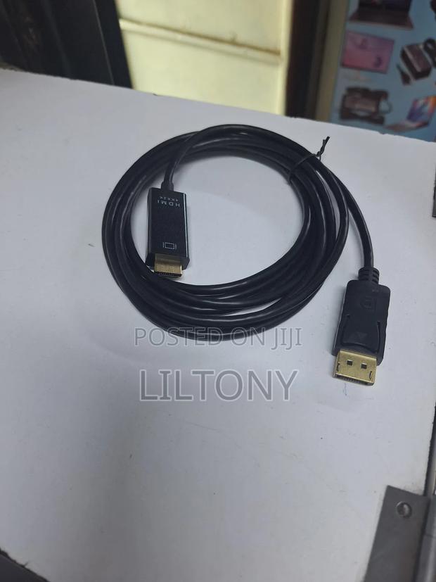 3mtrs Display Port to Hdmi Cable - thumbnail 2