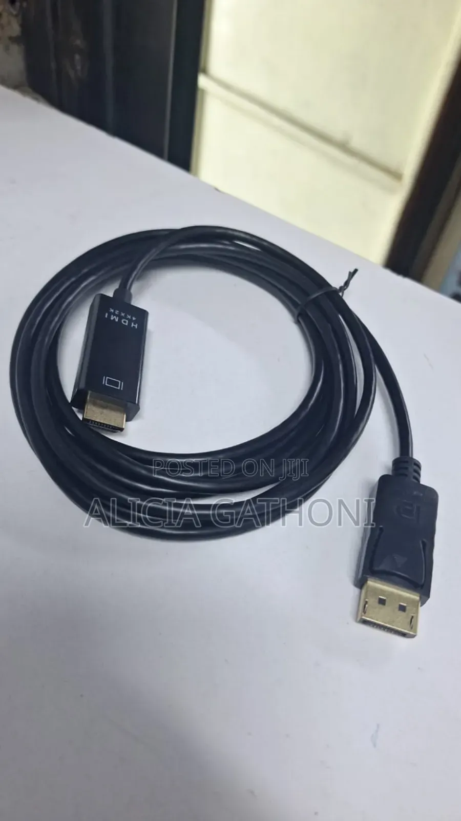 1.5mtrs Display Port to Hdmi Cable