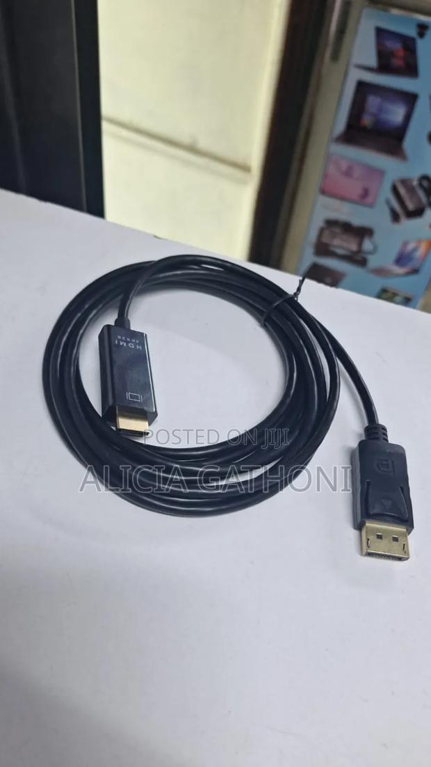 1.5mtrs Display Port to Hdmi Cable - thumbnail 2