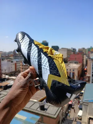 New Black and Gold Predator Football Boots.