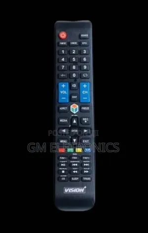 Vision+ 32" Vp8832db Digital Tv Replacement Remote Control.