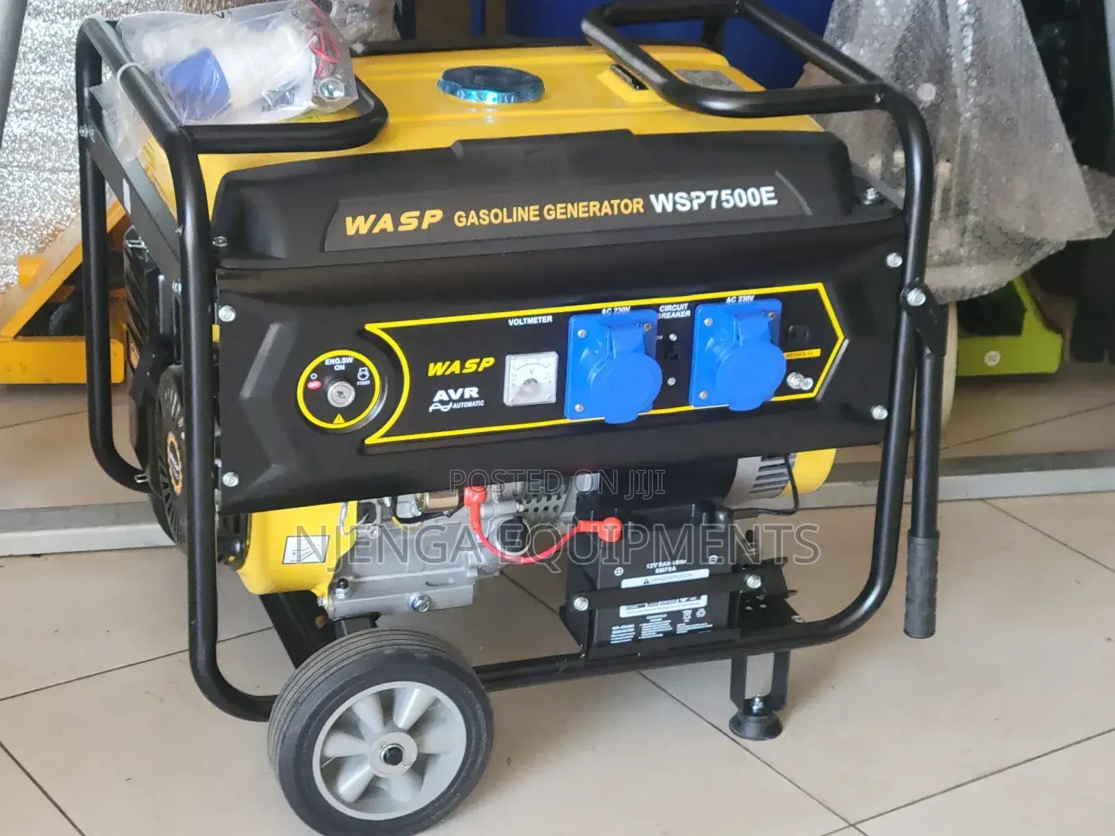 Wsp7500e Wasp Gasoline Generator