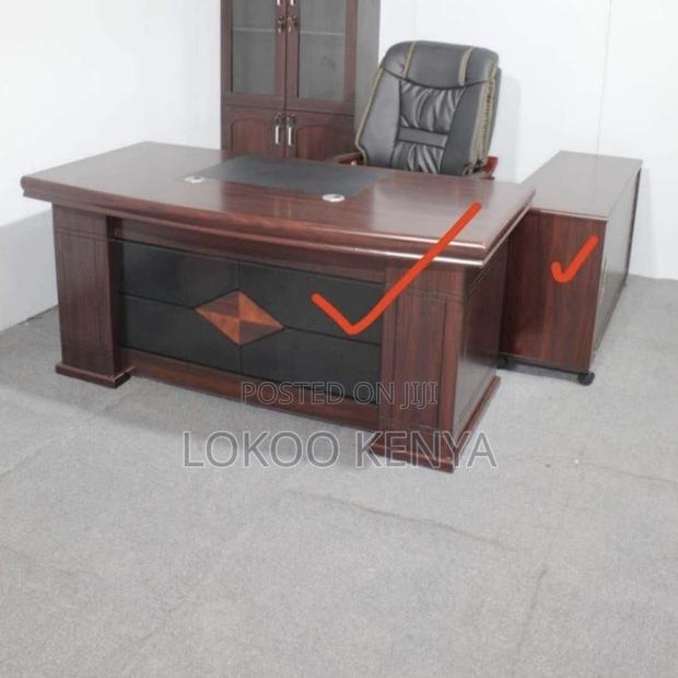 Office Desk : Directorline Mahogany Office Desk - main view