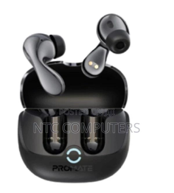 Promate High-Definition Hybrid Anc TWS Earbuds With Intelli