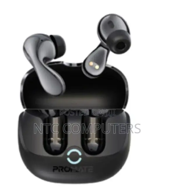 Promate High-Definition Hybrid Anc TWS Earbuds With Intelli