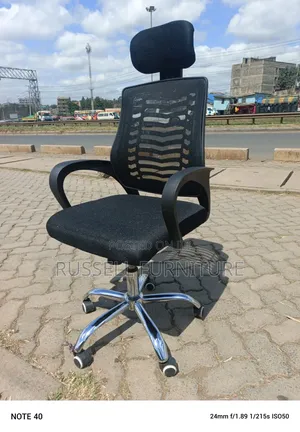 Adjustable Headrest Office Chair