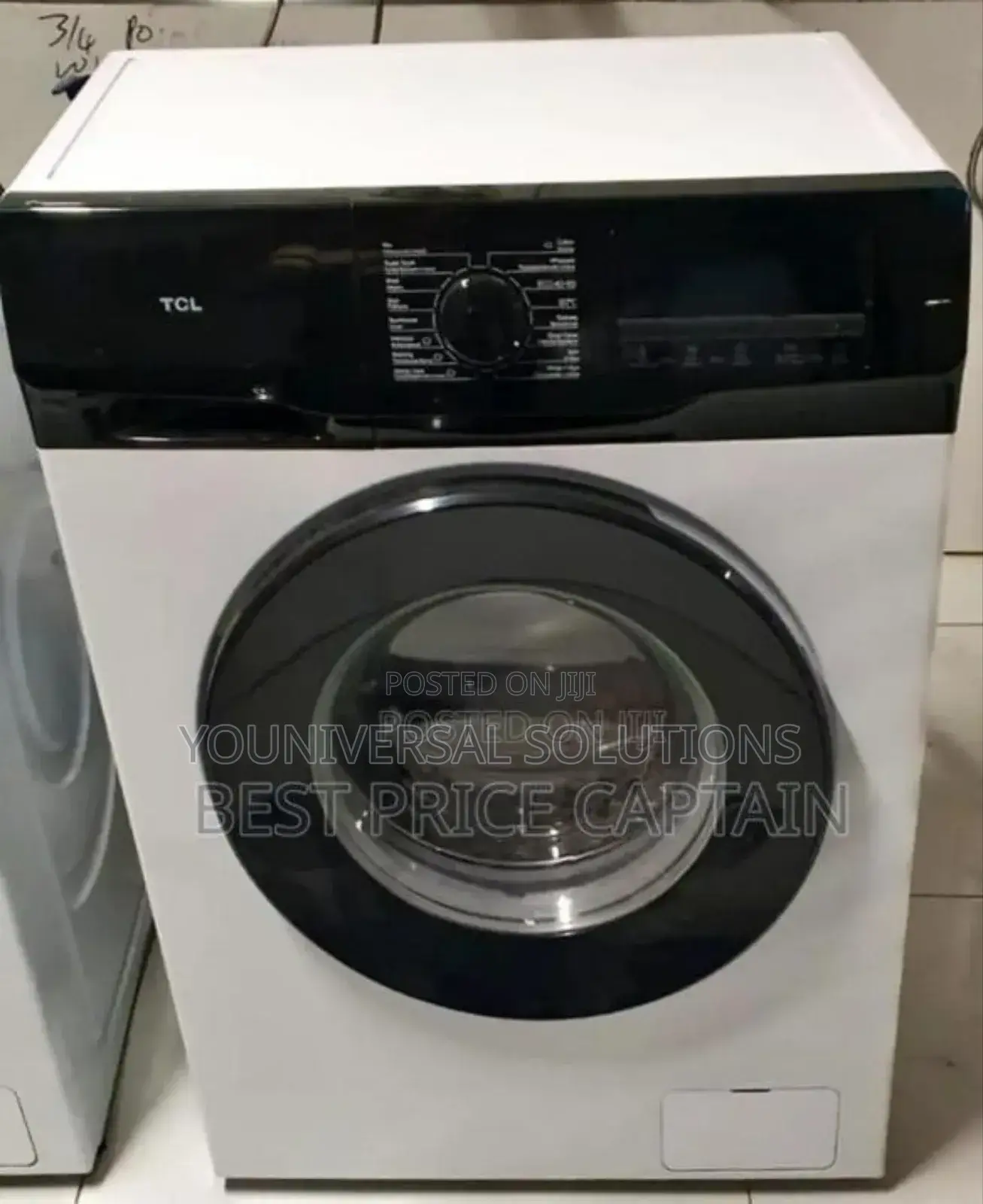 8kgs TCL Front Wash and Spin Washing Machine
