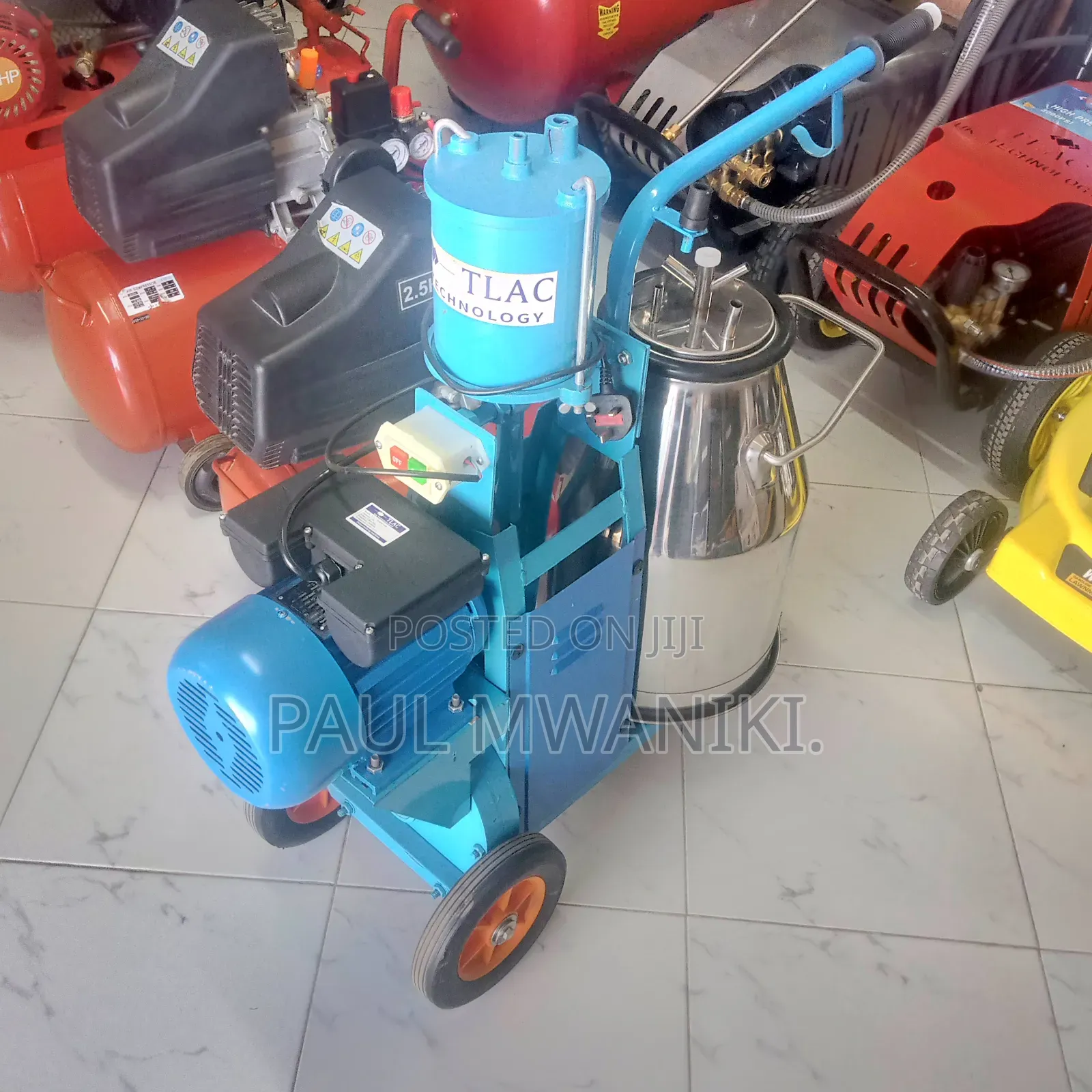 Single Bucket Milking Machine