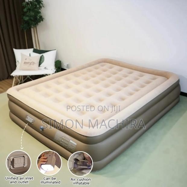 Inflatable Queen Size Airbed Mattress
