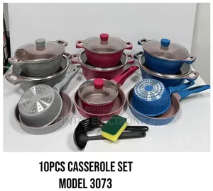 10pcs Casserole Set