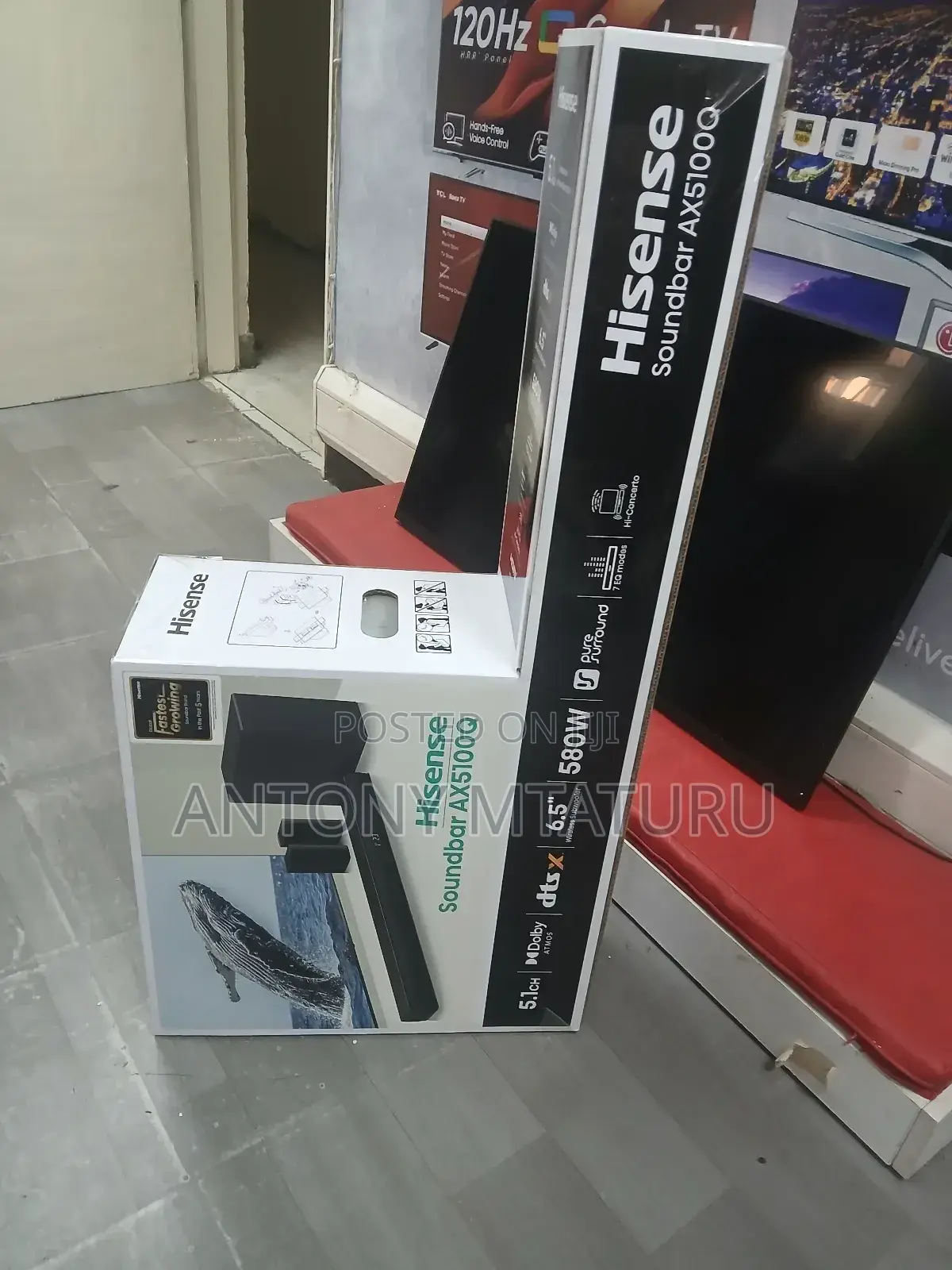 Hisense Soundbar Ax5100q – Powerful 5.1ch Dolby Atmos Audio