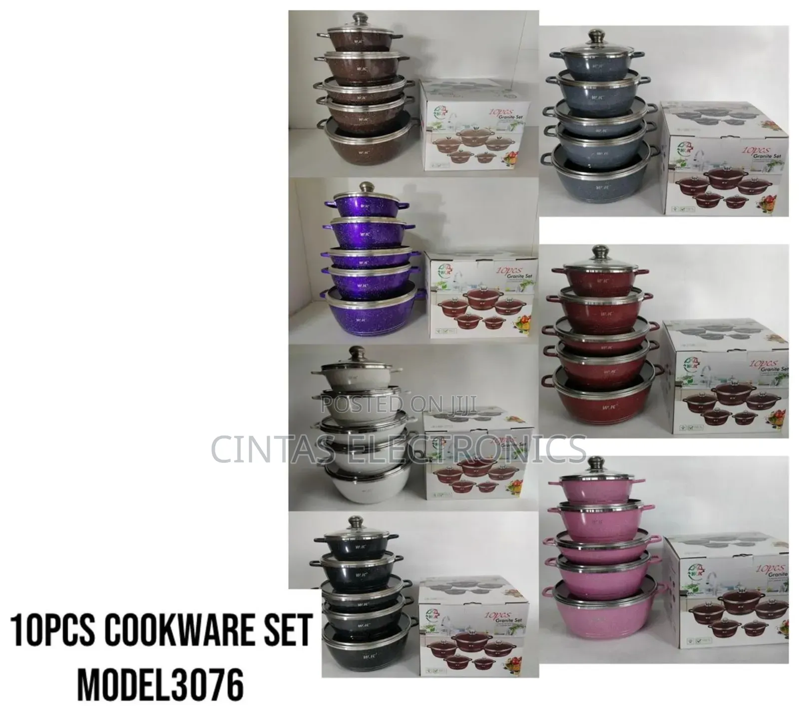 10pcs Cookware Set