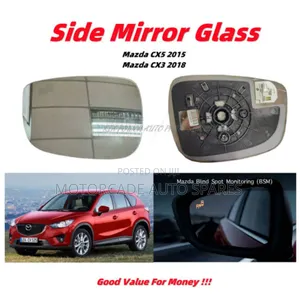 Mazda Cx-5 2016 Side Mirror Glass With BSM Sensor