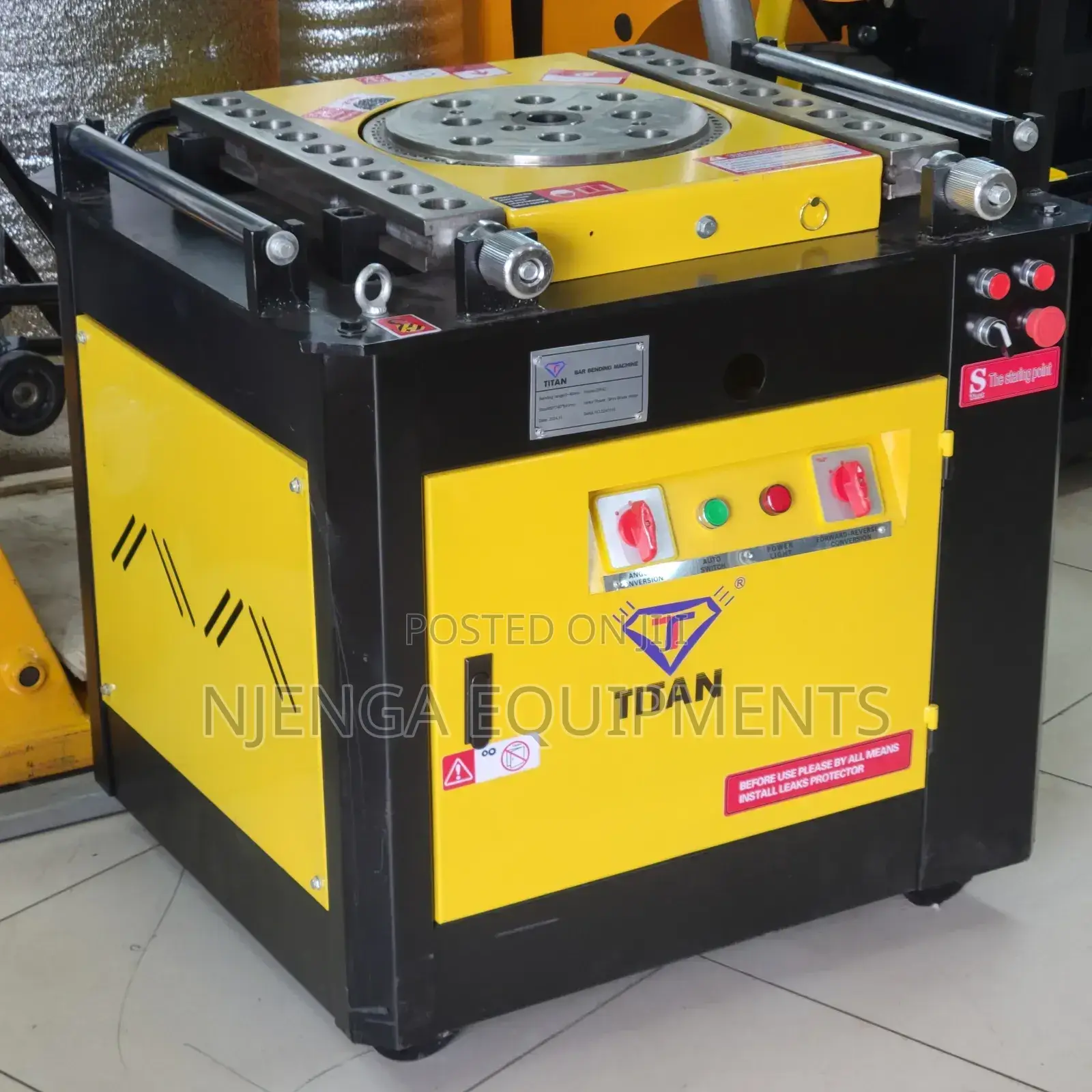 Bar Bending Machine Titan