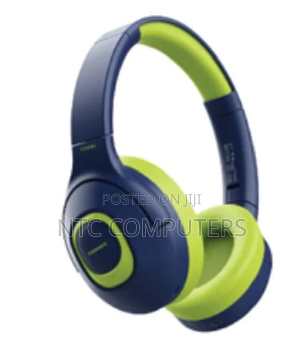 Promate Bluetooth V5.0 Over Ear Headset With Microphone, - thumbnail 2