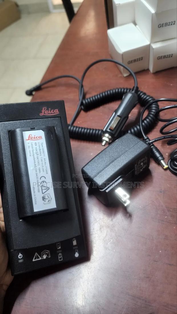 Leica Survey Battery and Chargers Available