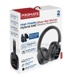 Promate Hifi Wireless Bluetooth V5.3 Hybrid Anc. Headpho