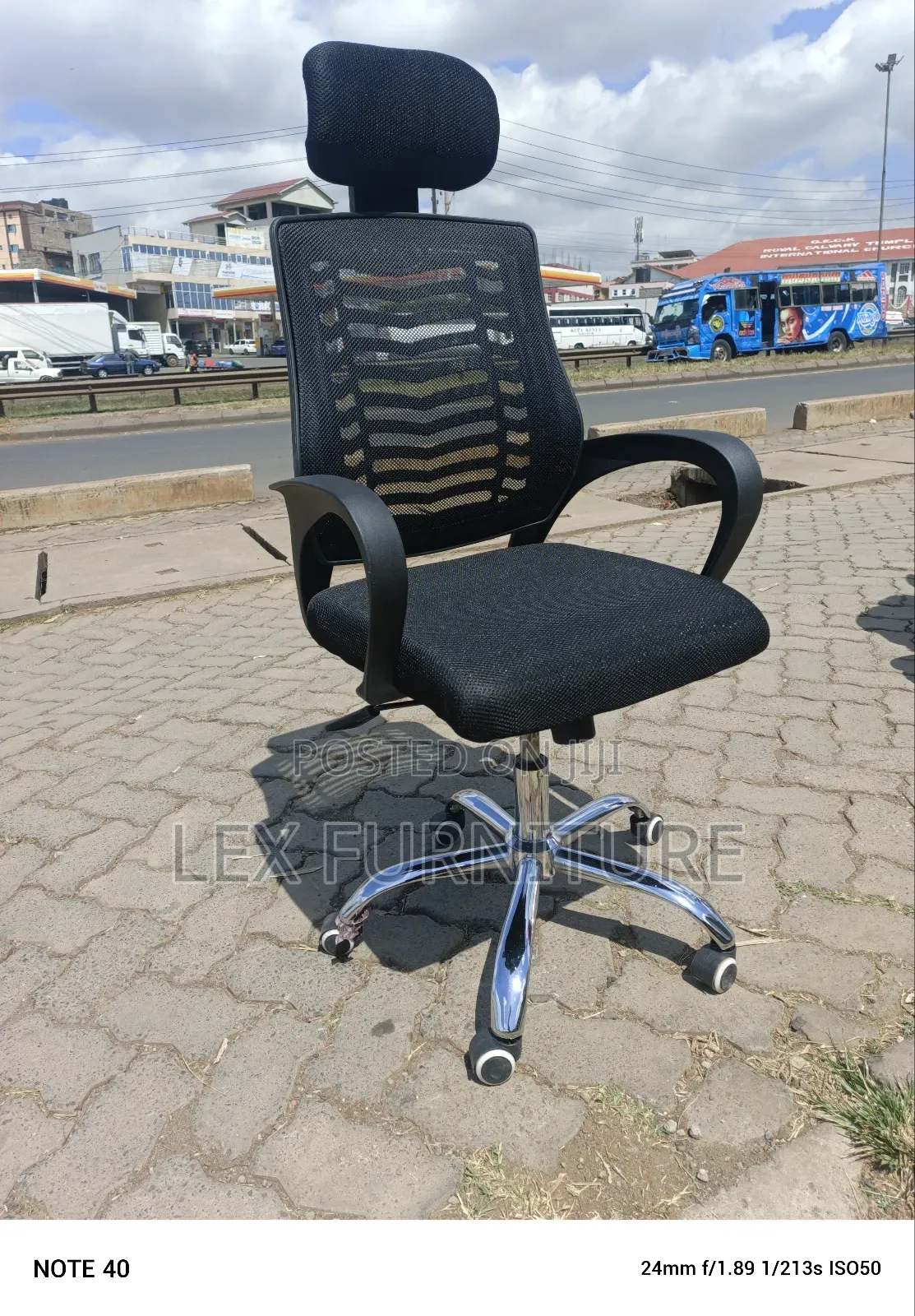 Black Ergonomic Office Chair